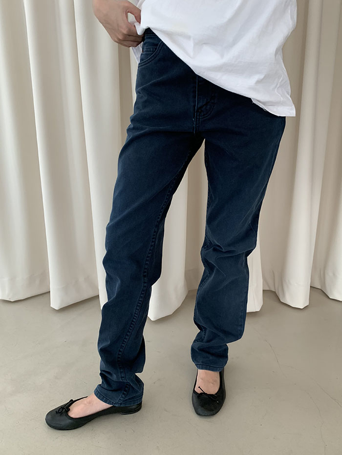 80's Levi's 606 - 0214 - size 24-25 (classic straight fit) 복제