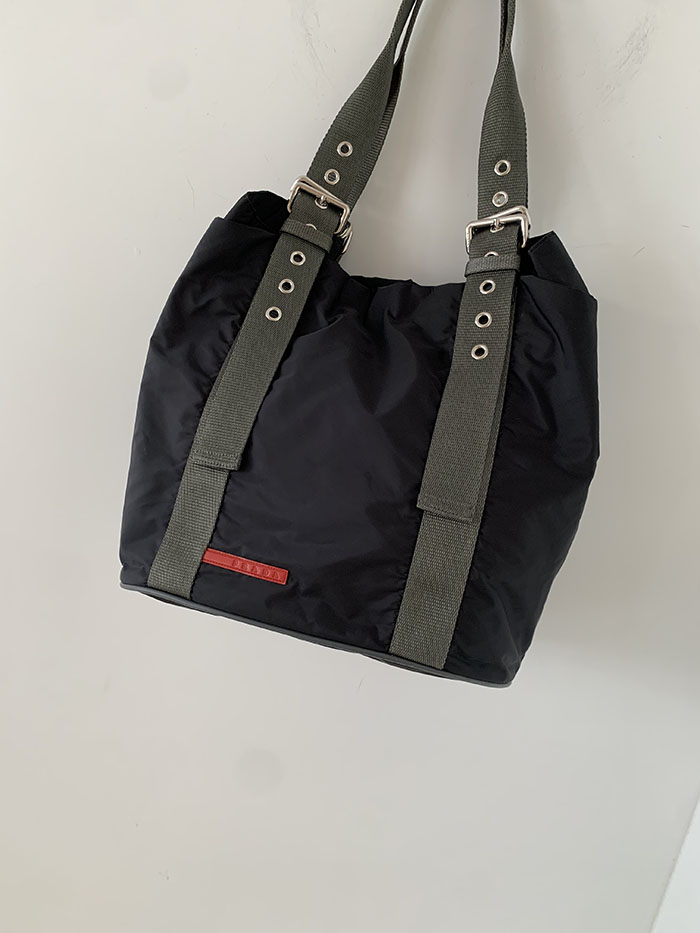 90's "PRADA Sport" Tote Bag (Rare Design)