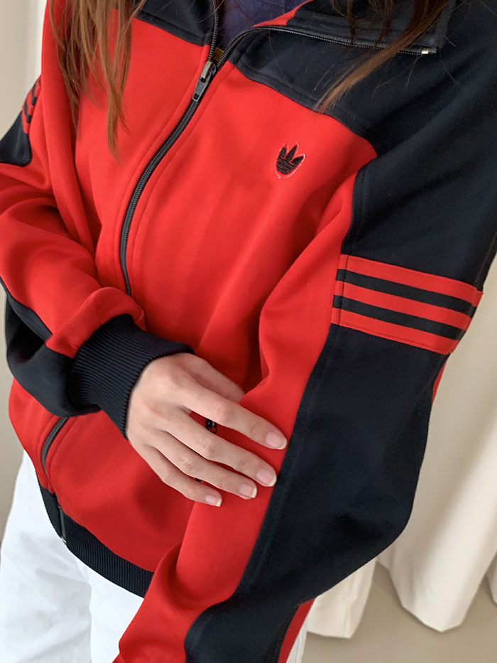 80's France Adidas Hoodie Track Top by W.Germany (rare piece) 복제