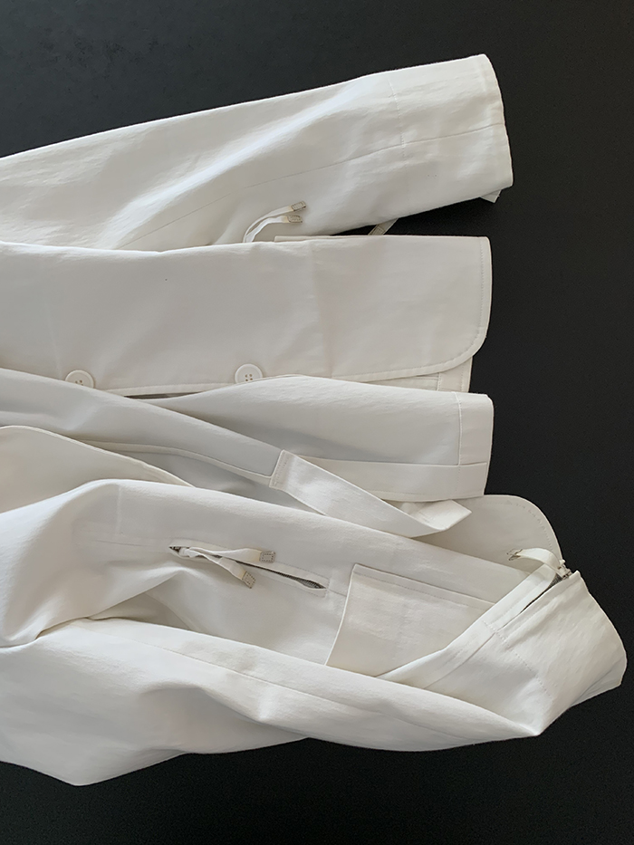 90's "JIL SANDER" silk Summer Jacket 복제 복제