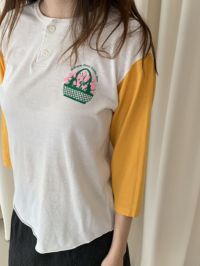 Vintage "Melbourne Flower Gaarden Show" Long sleeves T-shirt