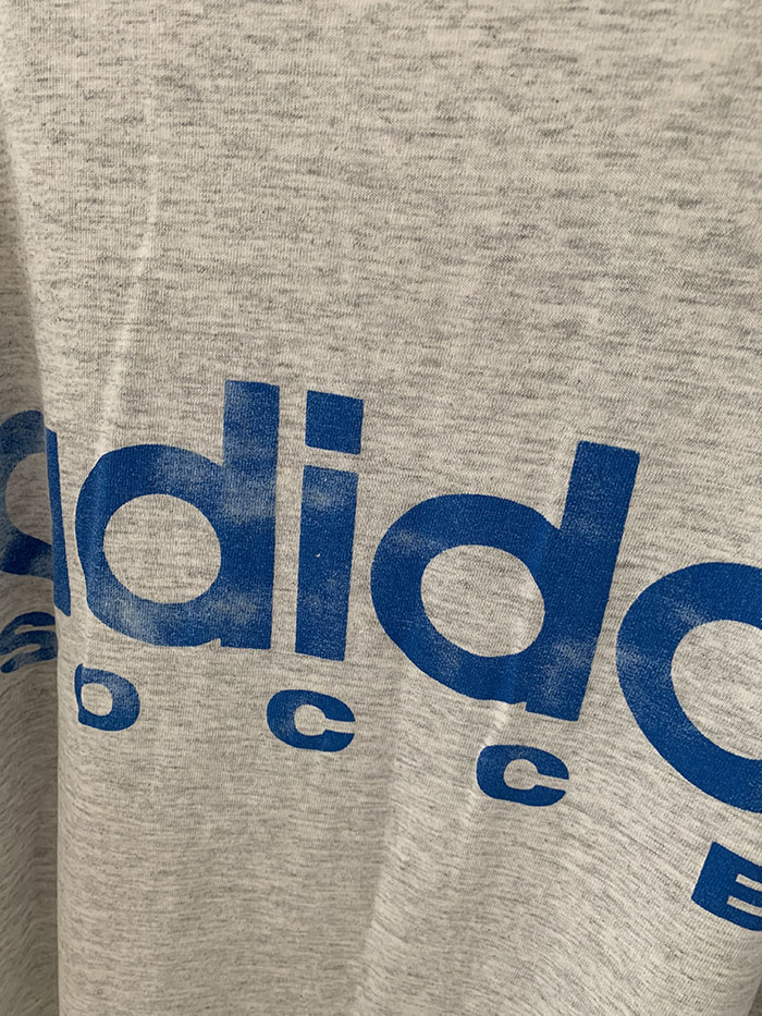 90's "ADIDAS" USA T-shirt 복제