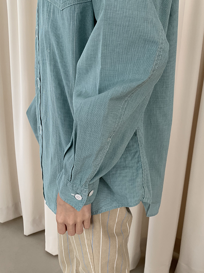 80's "WORK SHOP by Yohji Yamamoto" cotton pocket Shirt