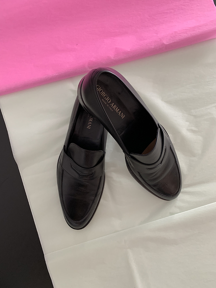 00s "Giorgio Armani" Loafer Shoes