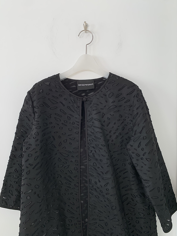 00's "Emporio Armani" cotton Shirt Jacket
