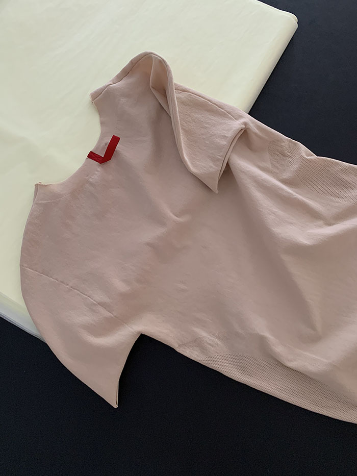 00's "PRADA" short half neck Knit Top 복제