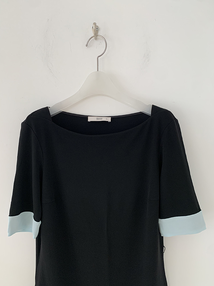 00's "PRADA" striped Kint 복제
