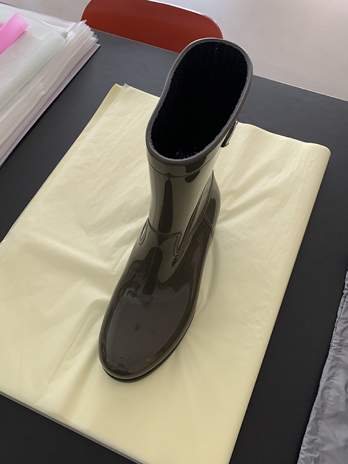 00’s "Prada" Rubber Boots 복제