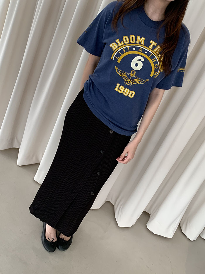 70's "TRI DELTA" USA T-shirt 복제