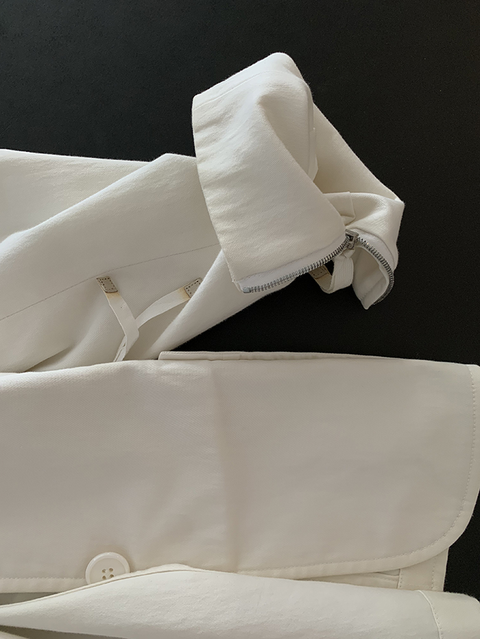 90's "JIL SANDER" silk Summer Jacket 복제 복제