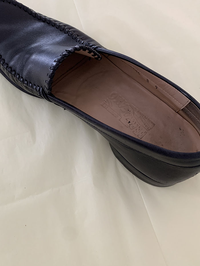 00's "Salvatore Ferragamo" Loafer Shoes