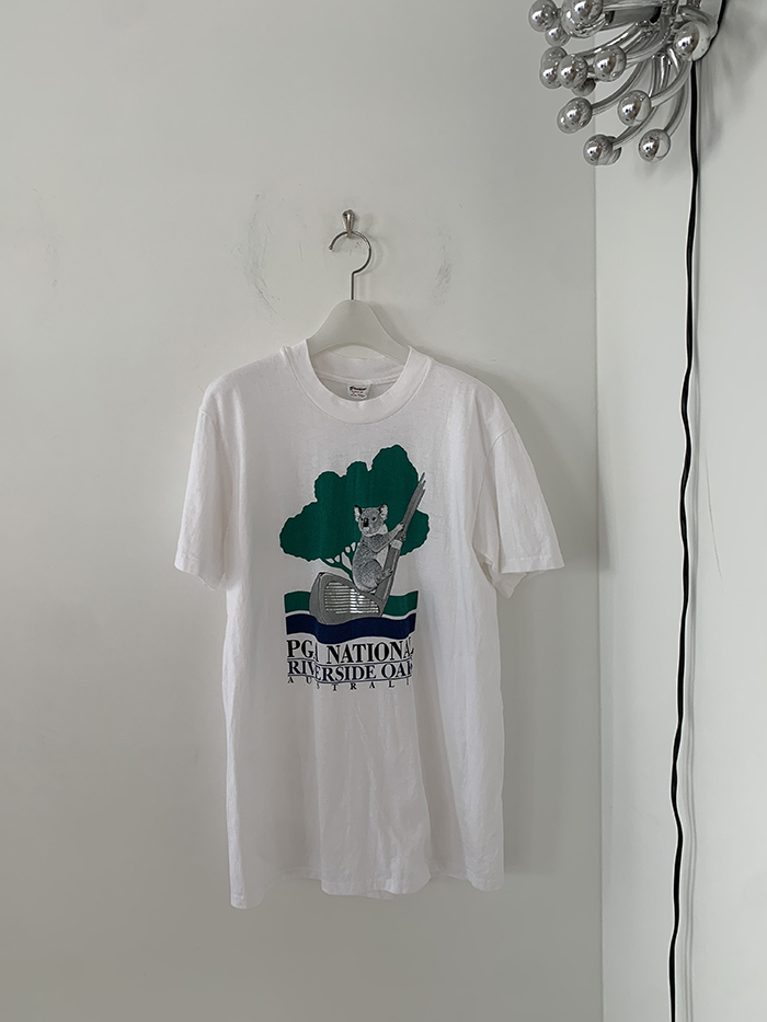 80's "LOS ANGELES" USA T-shirt 복제
