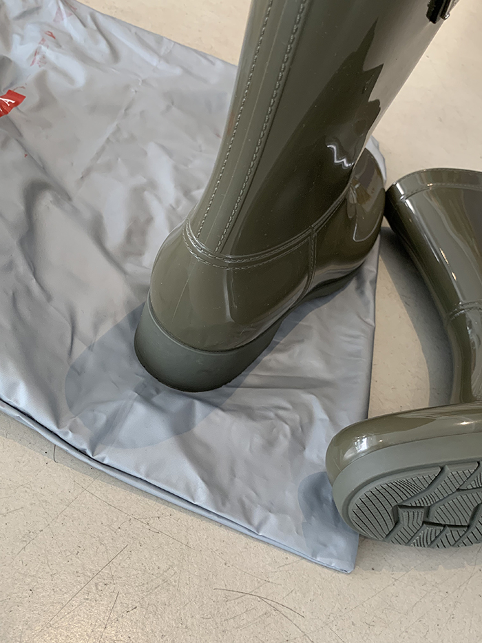 00’s "Prada" Rubber Boots 복제