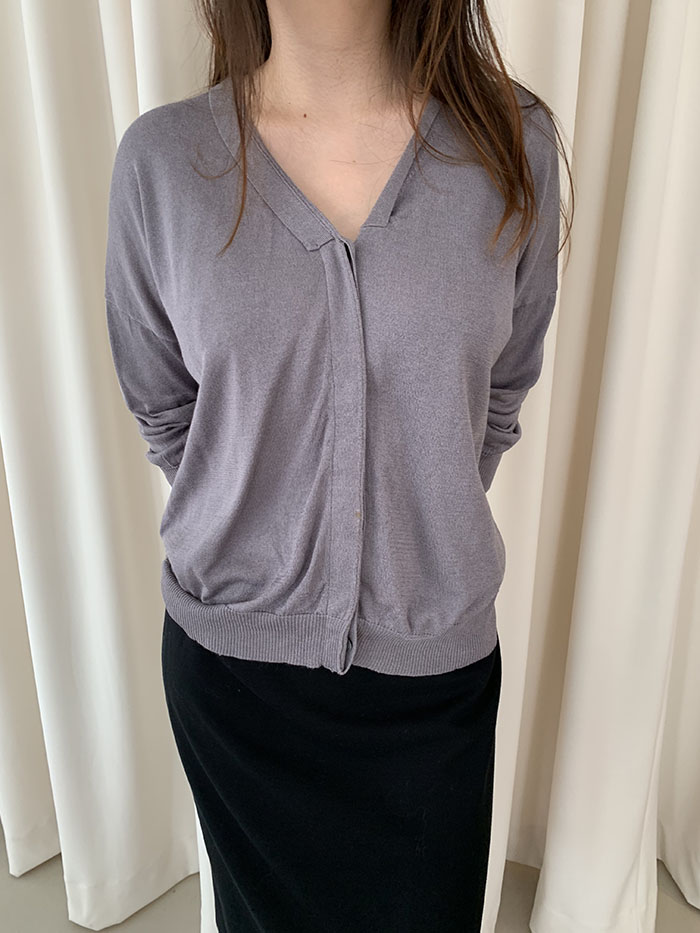 00's "JIL SANDER by Raf Simons" cotton Cardigan 복제