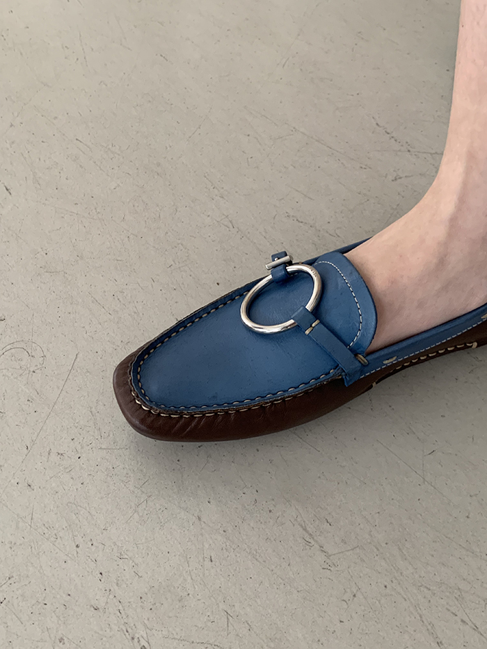 (Deadstock) 00's "PRADA" Leather Loafer