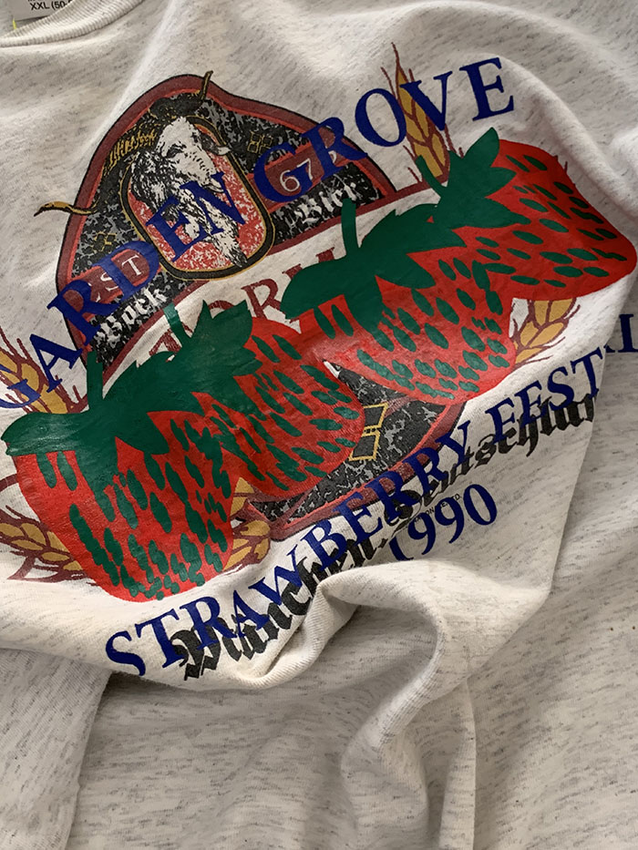 Vintage "GARDEN GROVE STRAWBERRY FESTIVAL 1990" USA T-Shirt