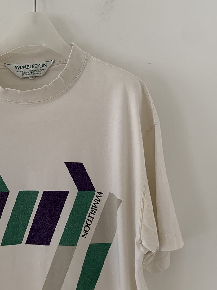 80's "Wimbledon" England T-shirt