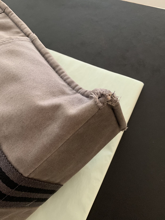 Vintage "Hermes" Fourre Tout Bag (Distressed)