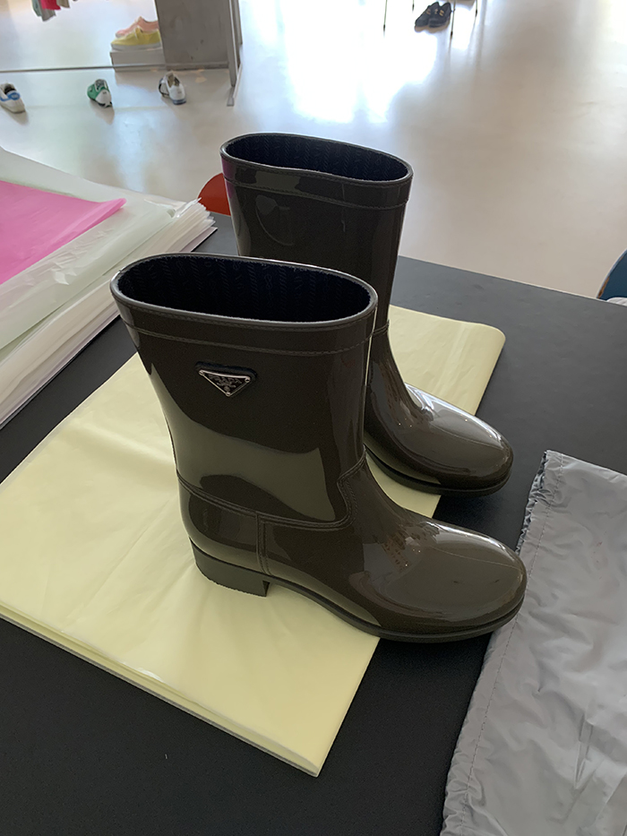 00’s "Prada" Rubber Boots 복제