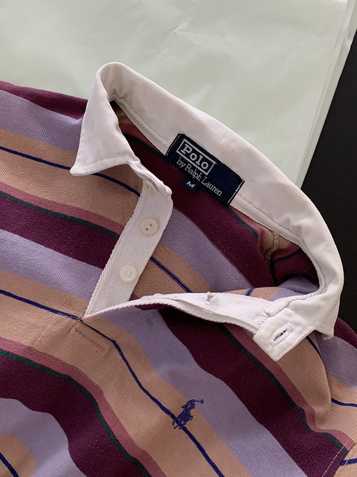 00's "Polo Ralph Lauren Rugby" Pique Shirt 복제