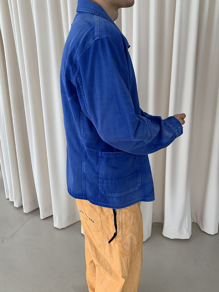 00's "Polo Ralph Lauren" cotton x linen Military Coat 복제