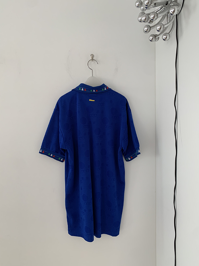 (Deadstock) 70's "Vintae ADIDAS France" Jersey Top by ‘Melbourne Flower Gaarden Show’ 복제