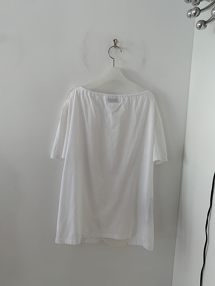 2011's "PRADA" Cotton Blouse Top 복제 복제
