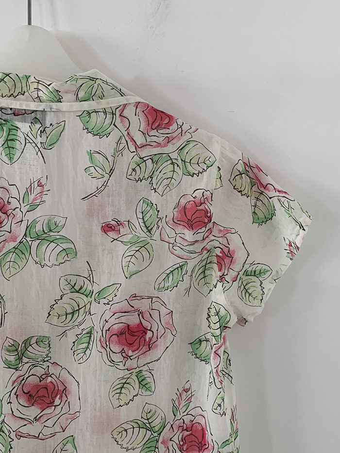 "Agnes B" Cotton T-shirt 복제