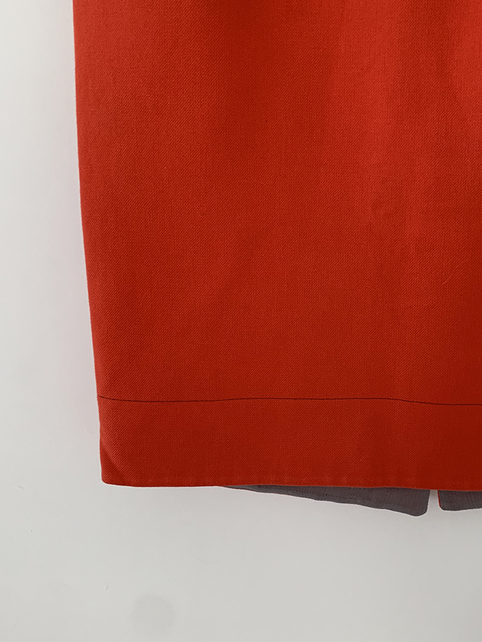 00's "Prada" cotton Skirt