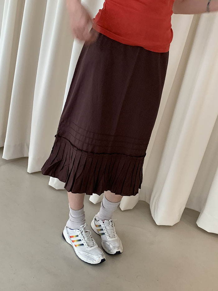 2011's "PRADA" Shirring Skirt 복제