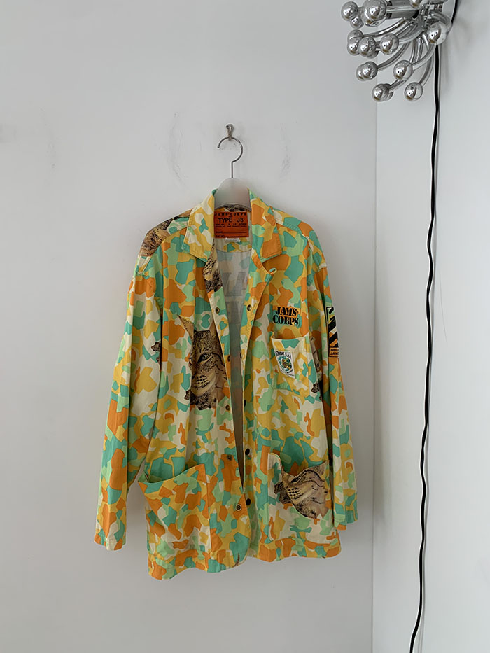00's "Polo Ralph Lauren" cotton x linen Military Coat 복제