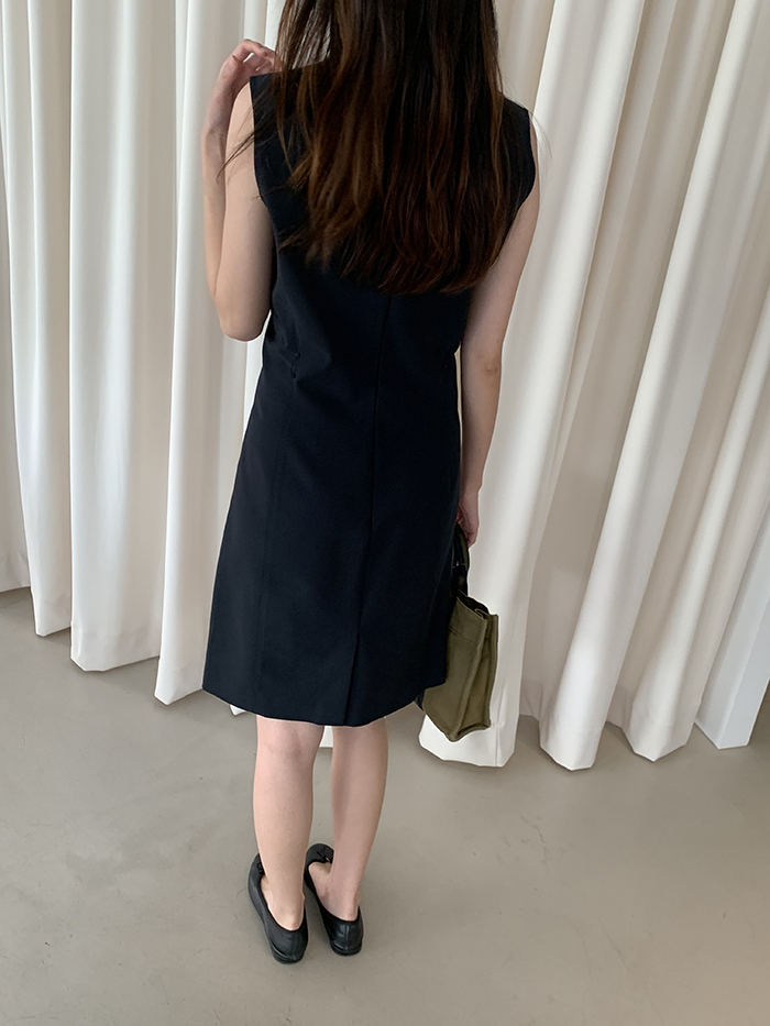 00's "PRADA" black Dress