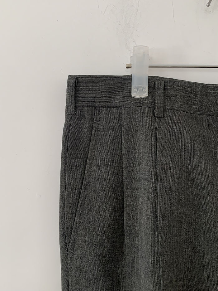 90's "Comme des Garcons Homme Plus" Banding wide turn-up Pants (season 1991) 복제