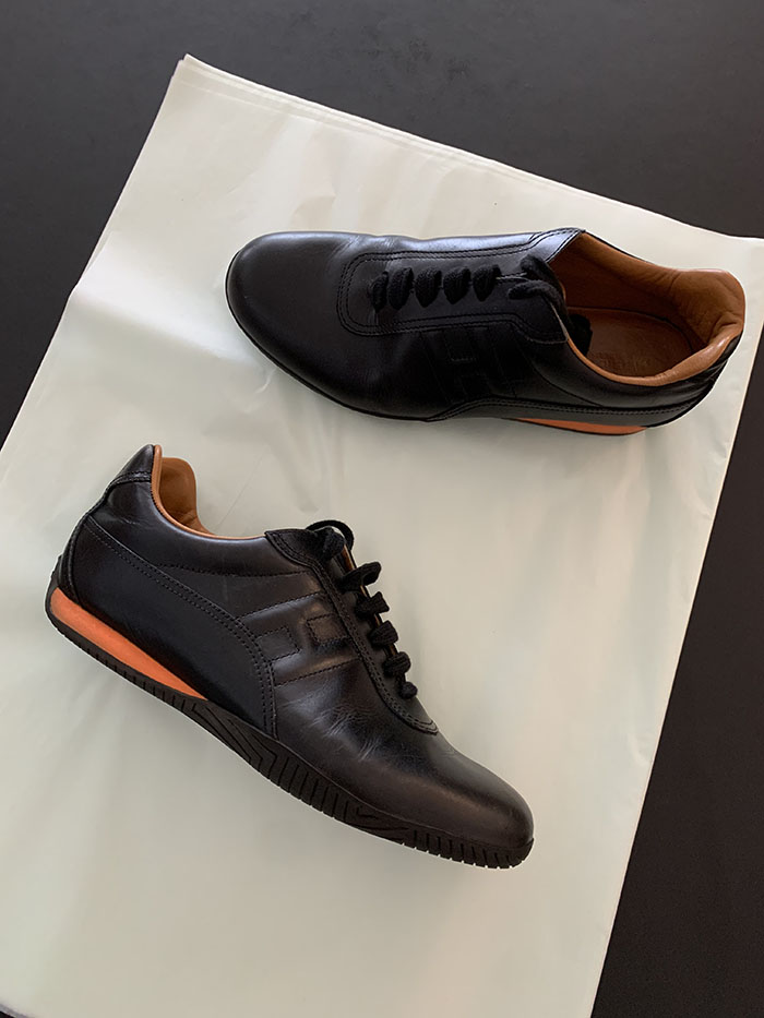 s "Hermes" Archive Leather Shoes (Rare color) 복제