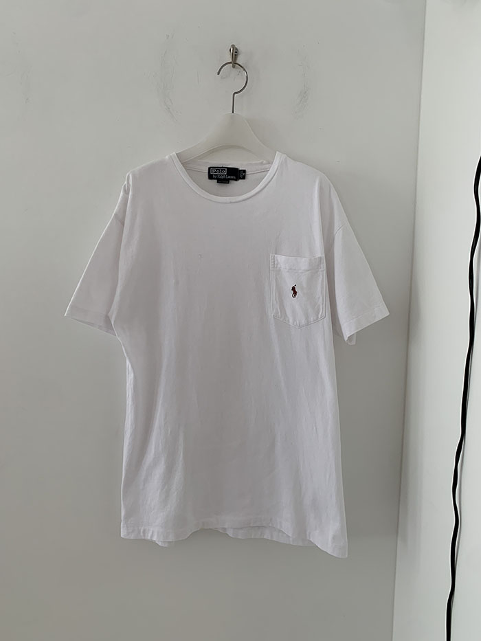90's "Polo Ralph Lauren USA" Pique Shirt 복제