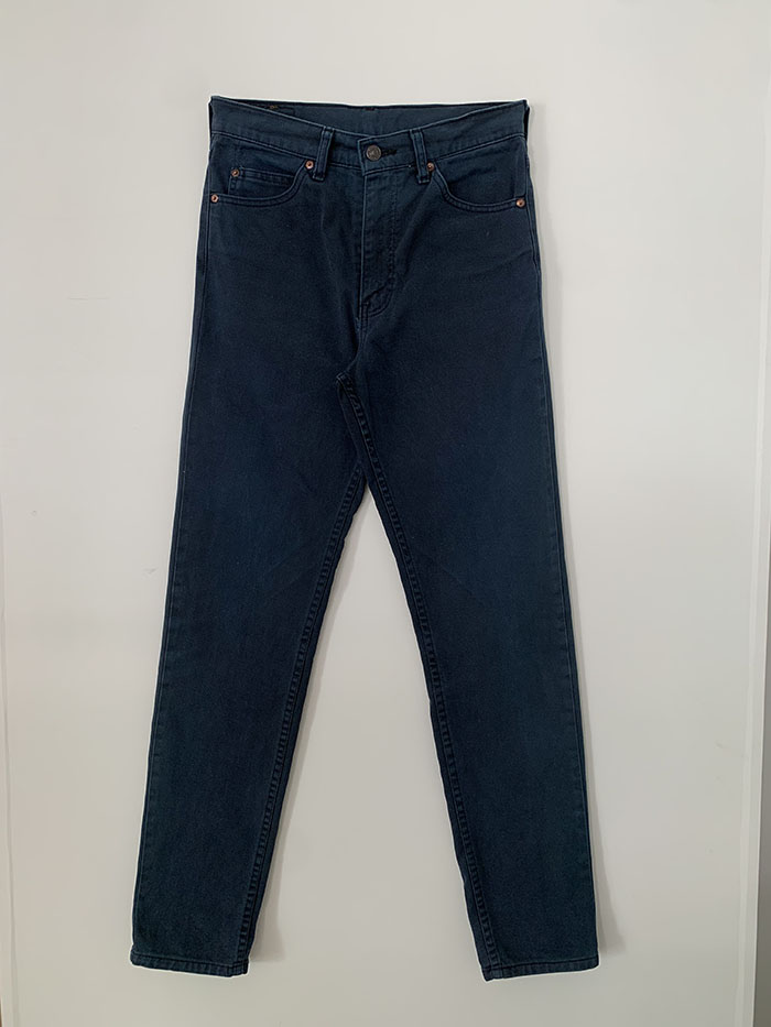 80's Levi's 606 - 0214 - size 24-25 (classic straight fit) 복제