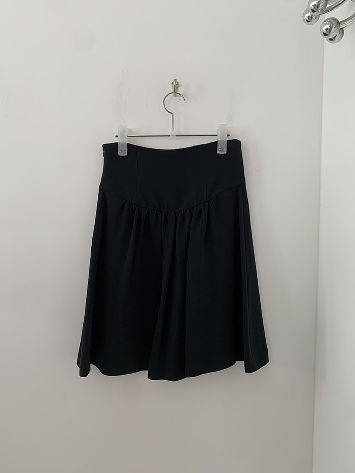 2016s "miumiu" Denim Stripe Skirt 복제