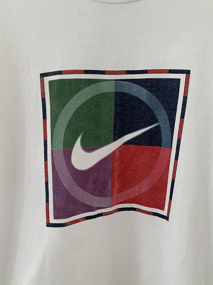90's "old NIKE by Jordan" T-shirt 복제