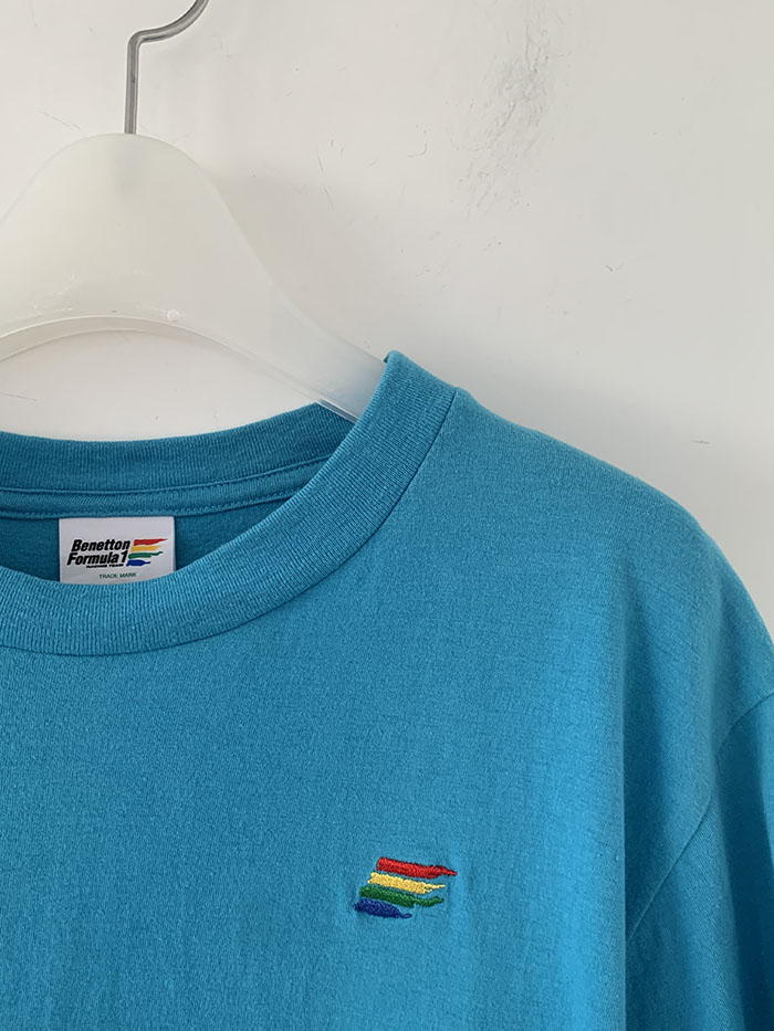 (Deadstock) 90's "Benetton Formula 1" cotton T-shirt 복제