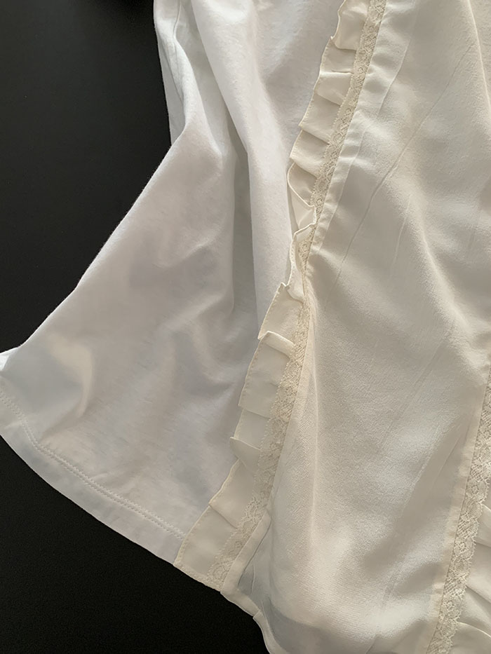 2011's "PRADA" Cotton Blouse Top 복제 복제