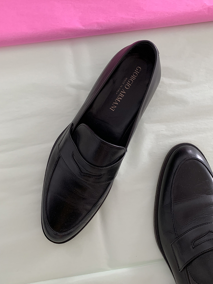 00s "Giorgio Armani" Loafer Shoes