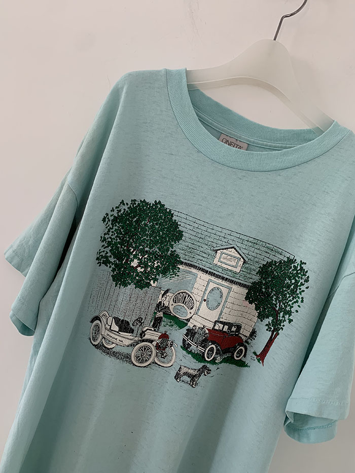 90's "812 Vintage" USA 50/50 T-shirt 복제 복제