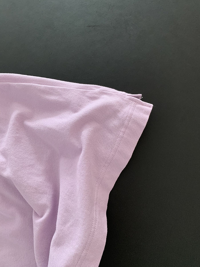 90's "Courreges" cotton Pique Knit 복제