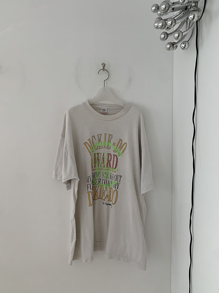 Vintage "HOMEMADE ICE CREAM" T-shirt 복제