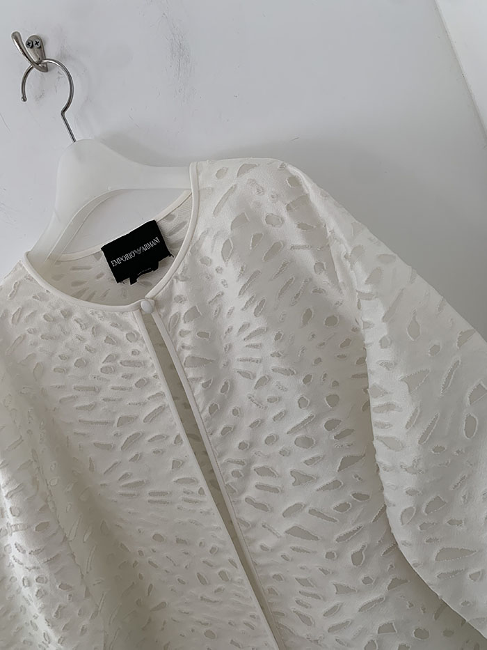 00's "Emporio Armani" cotton Shirt Jacket