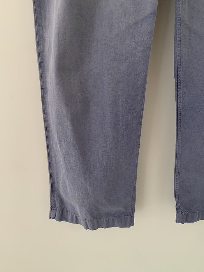 60's Vintage French Carpenter Work Pants by Au Molinel 복제