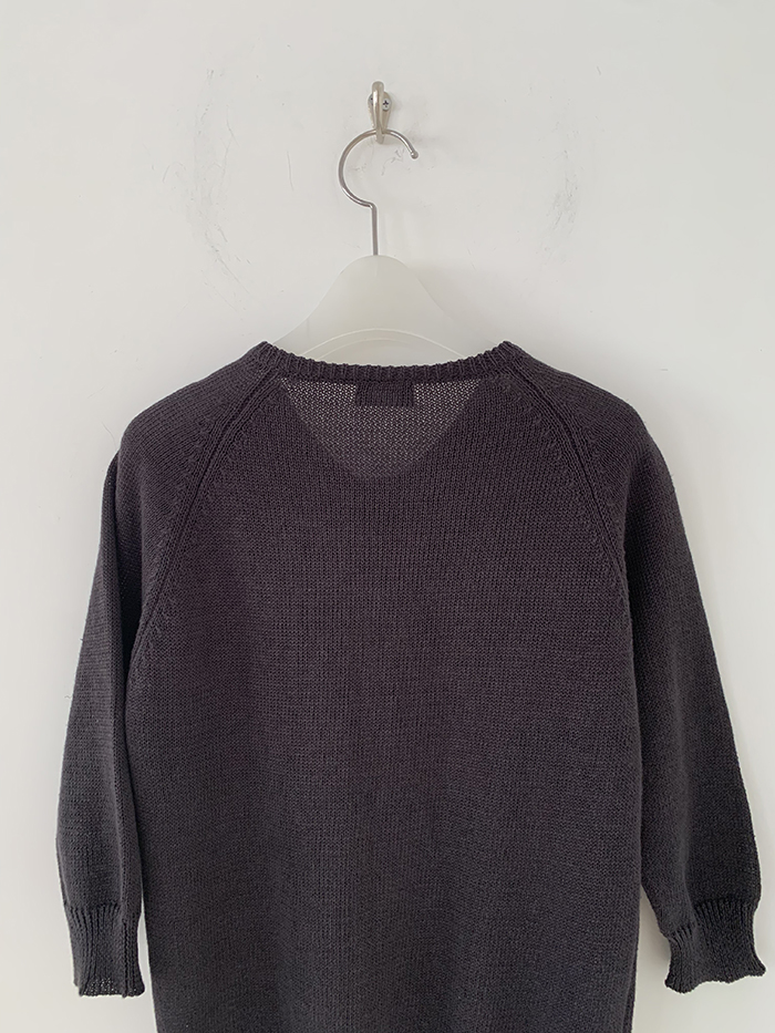 90's "Margaret Howell" wool pique Knit 판완 복제