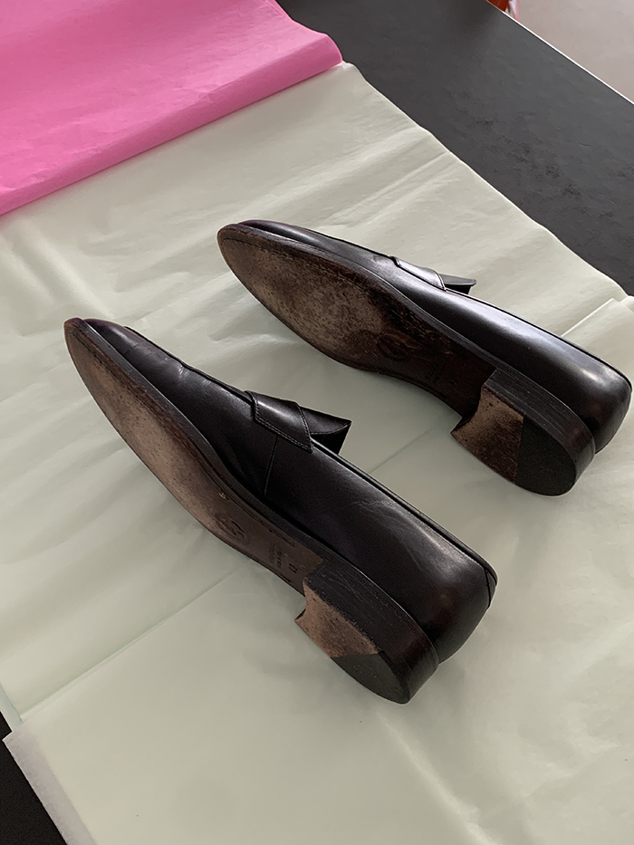 00s "Giorgio Armani" Loafer Shoes
