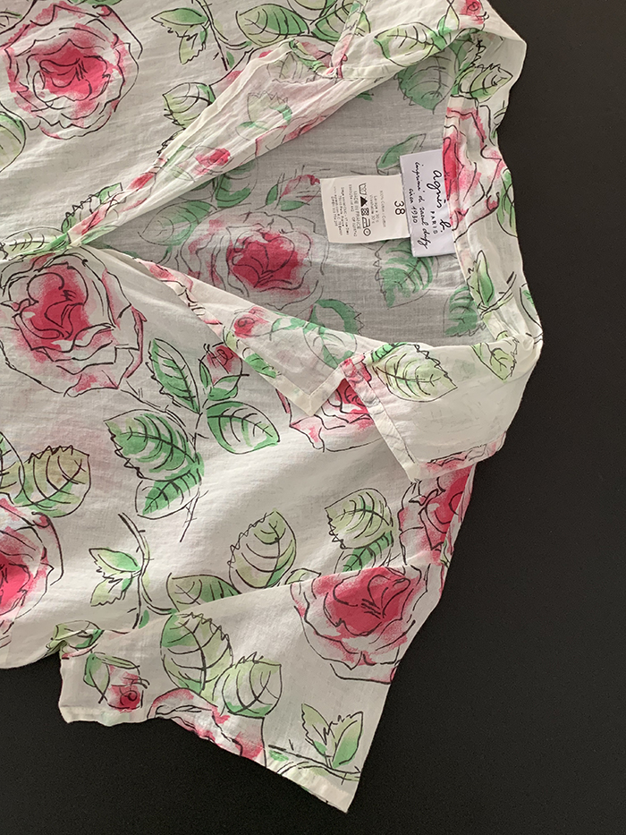 "Agnes B" Cotton T-shirt 복제