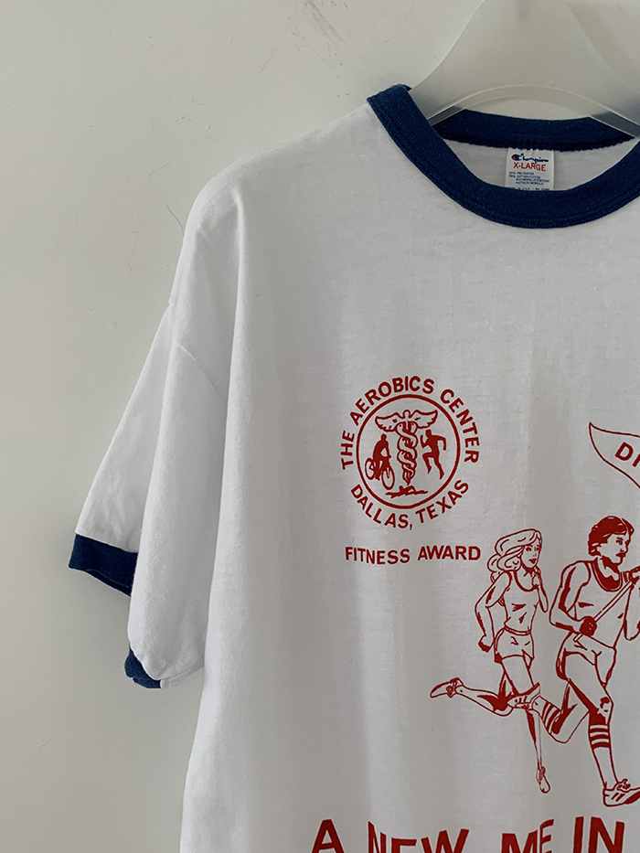 (Deadstock) 80's "Champion" USA Ringer T-shirt